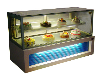 日式水波纹二层蛋糕展示冷柜XID-LDX