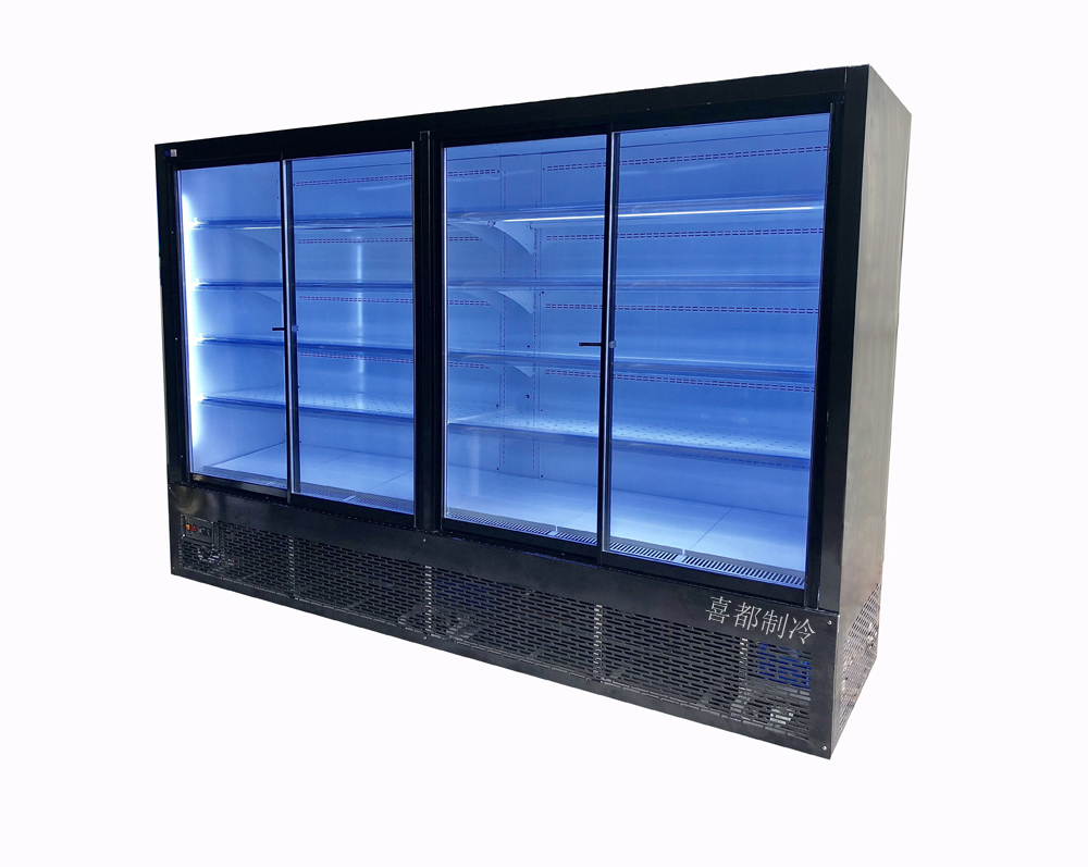 Convenience store  4 air-cooled display freezerXID-BLM