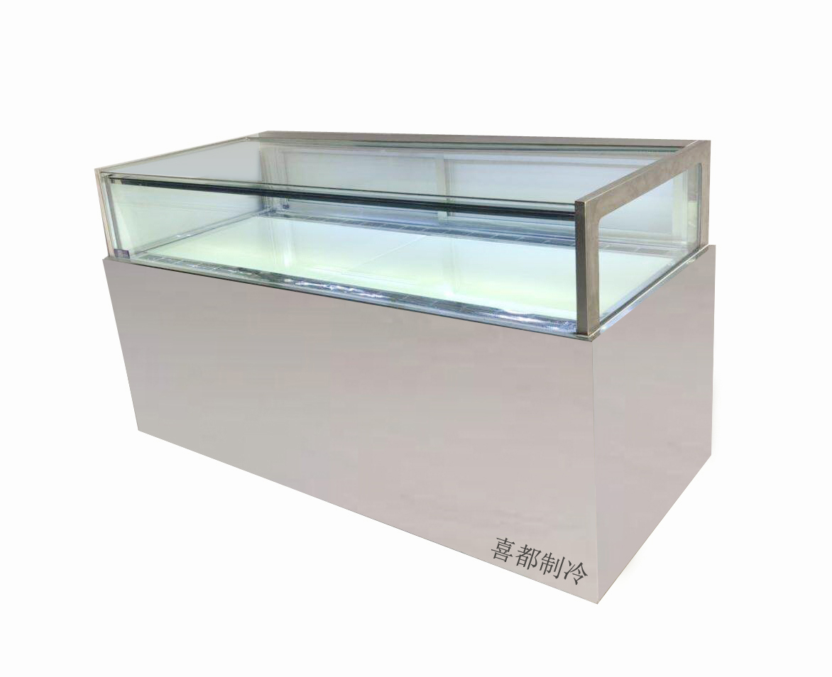 日式大理石移门式精品展示冷柜XID-YMJP（不锈钢）
