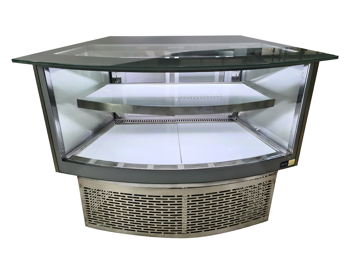 弧形玻璃展示冷柜XID-HCBZ